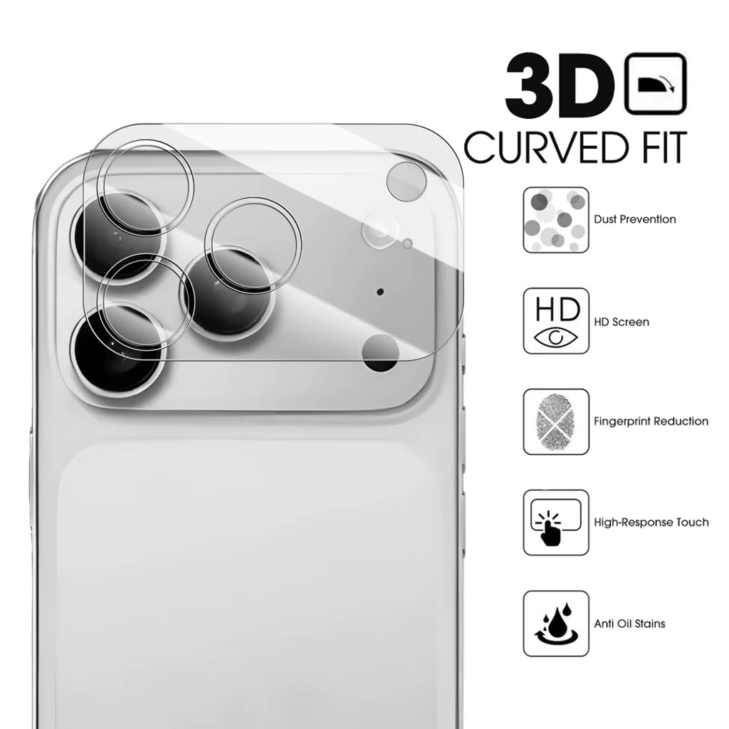 1-5Sets 17PM Full Coverage Camera Lens Tempered Glass for Iphone 17 Pro Max 17Air Anti-Scratch Lens Protective Film for Iphone17
