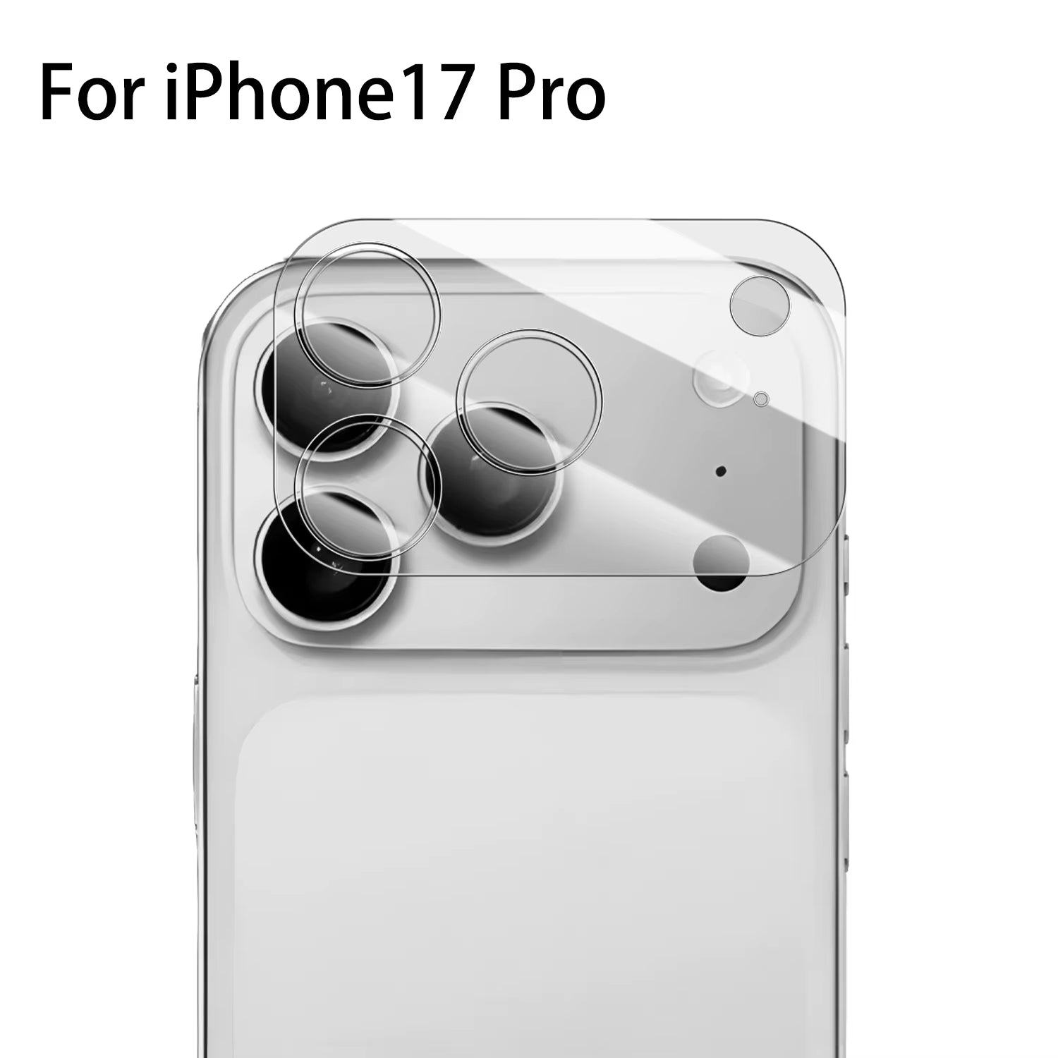 1-5Sets 17PM Full Coverage Camera Lens Tempered Glass for Iphone 17 Pro Max 17Air Anti-Scratch Lens Protective Film for Iphone17