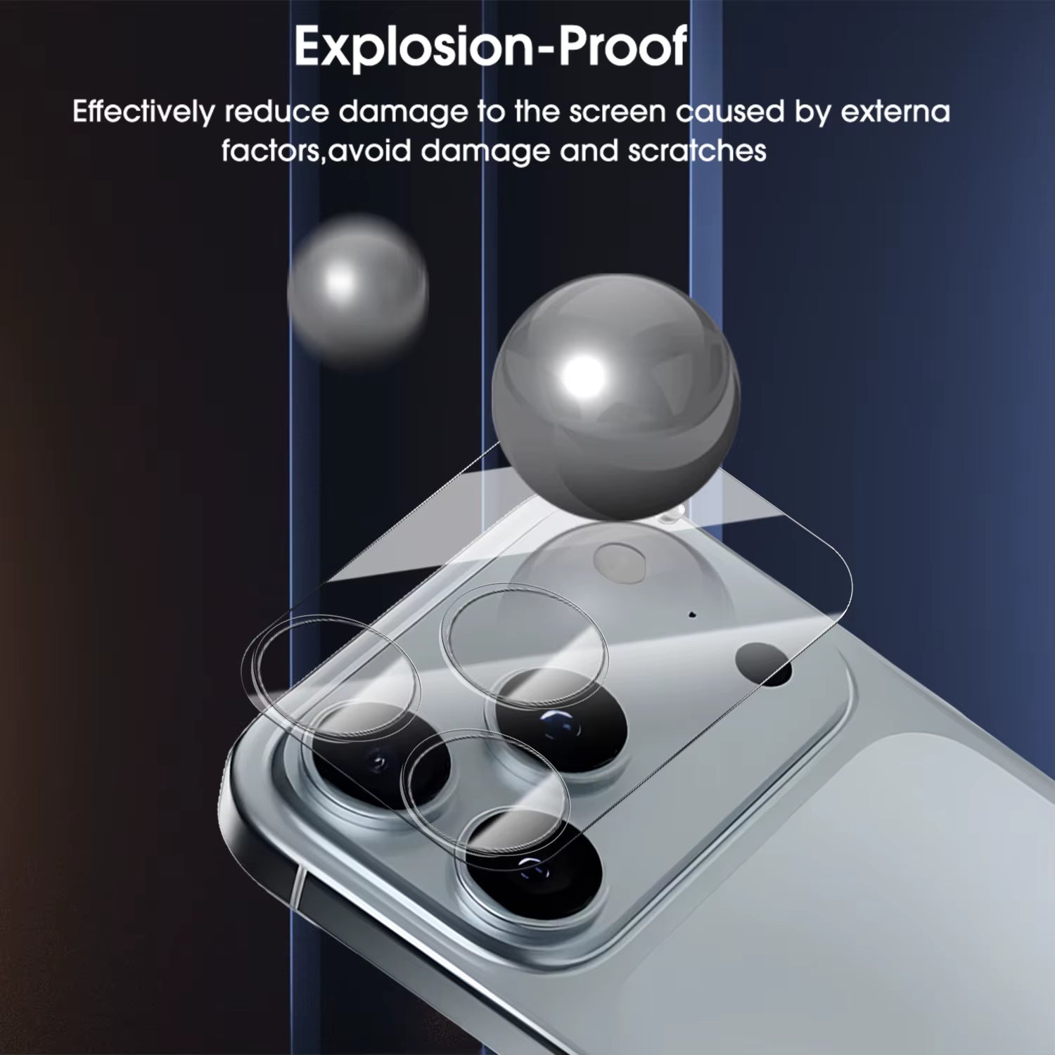 1-5Sets 17PM Full Coverage Camera Lens Tempered Glass for Iphone 17 Pro Max 17Air Anti-Scratch Lens Protective Film for Iphone17